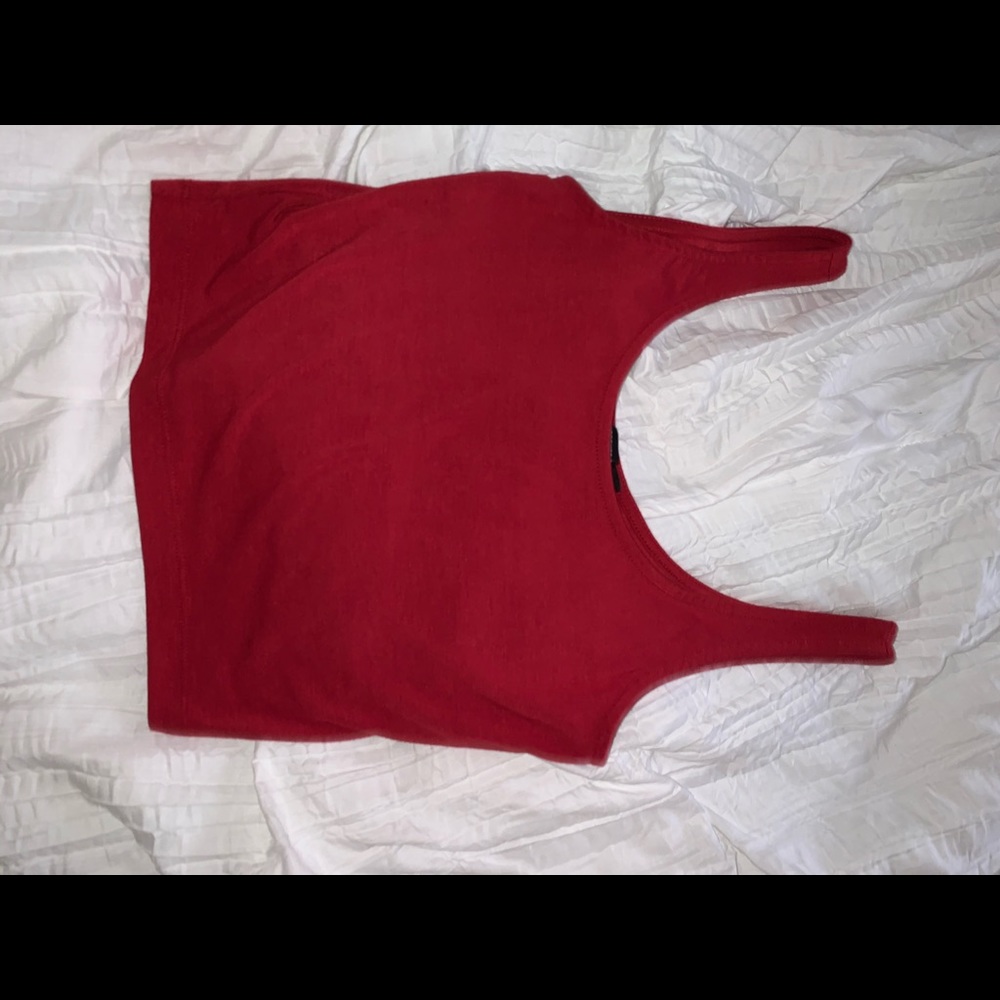 Forever 21 Red Crop Top